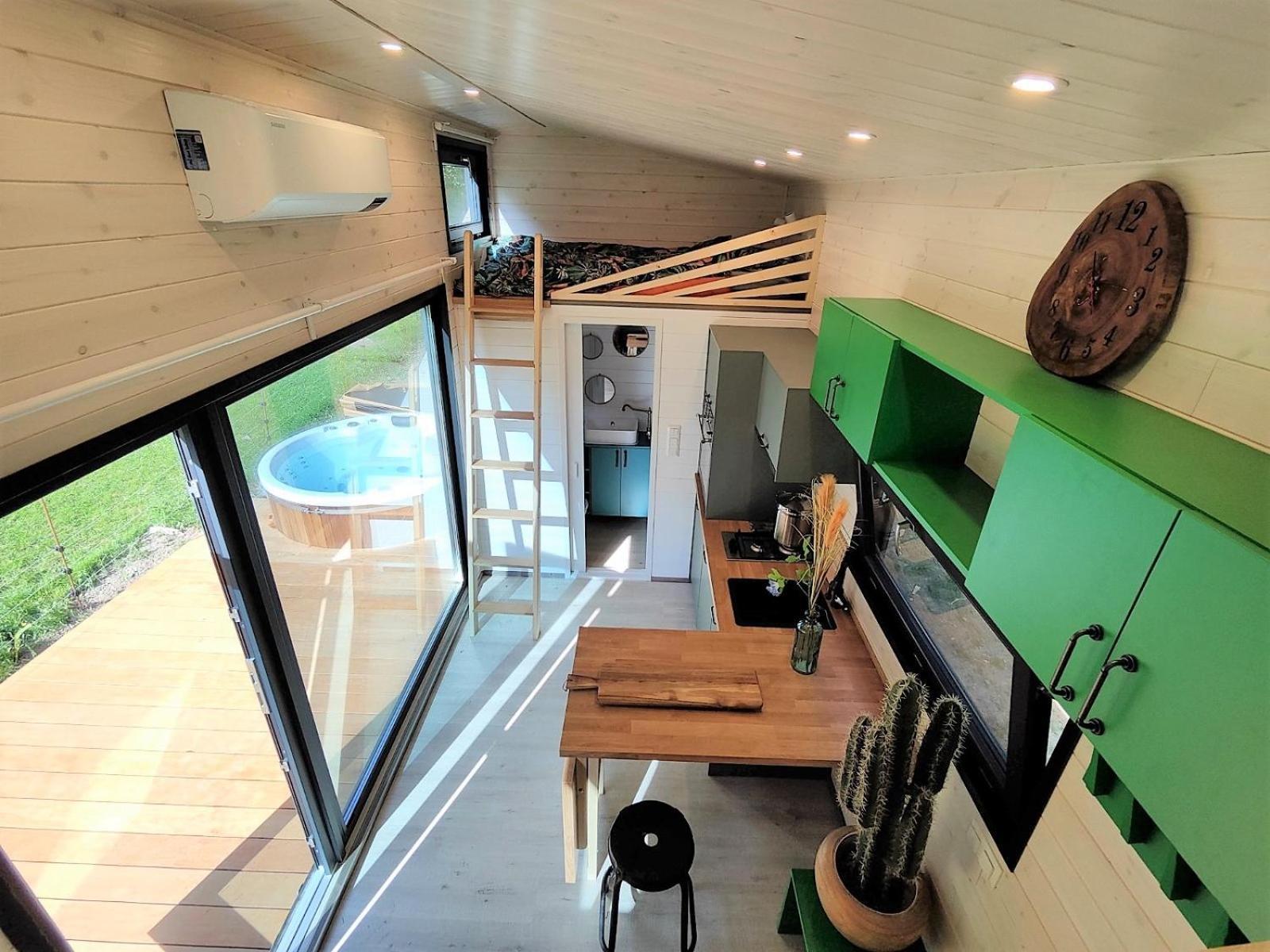 La Mini Maison Du Lama Libin Eksteriør billede