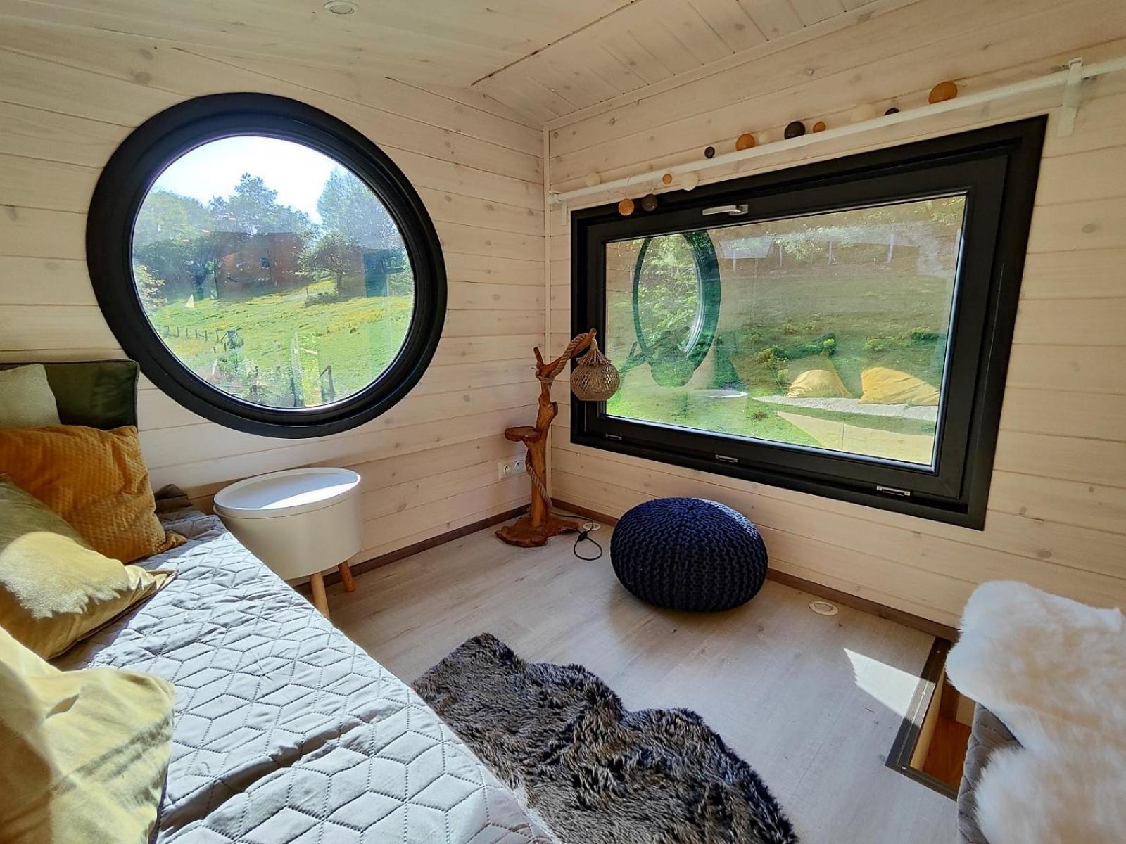 La Mini Maison Du Lama Libin Eksteriør billede