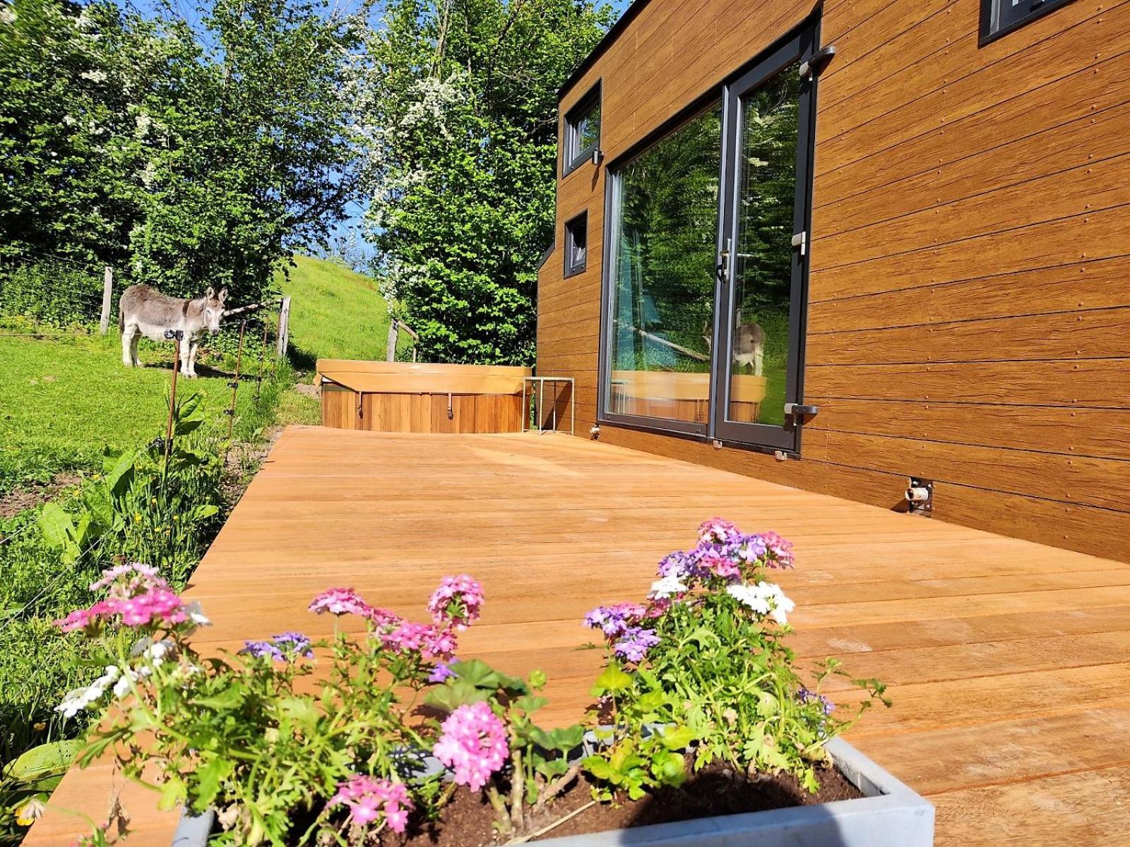 La Mini Maison Du Lama Libin Eksteriør billede
